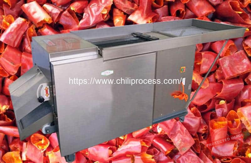 Automatic Dry Chili Cutting and Seeds Separating Machine Automatic-Dry-Chili-Cutting-and-Seeds-Separating-Machine